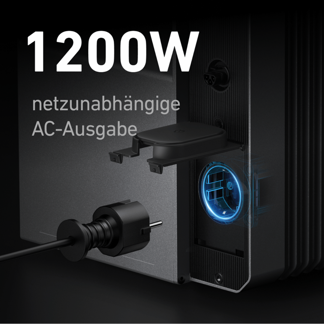 Anker SOLIX Solarbank 2 AC - Solaranlage mit Speicher - 1,6 kWh