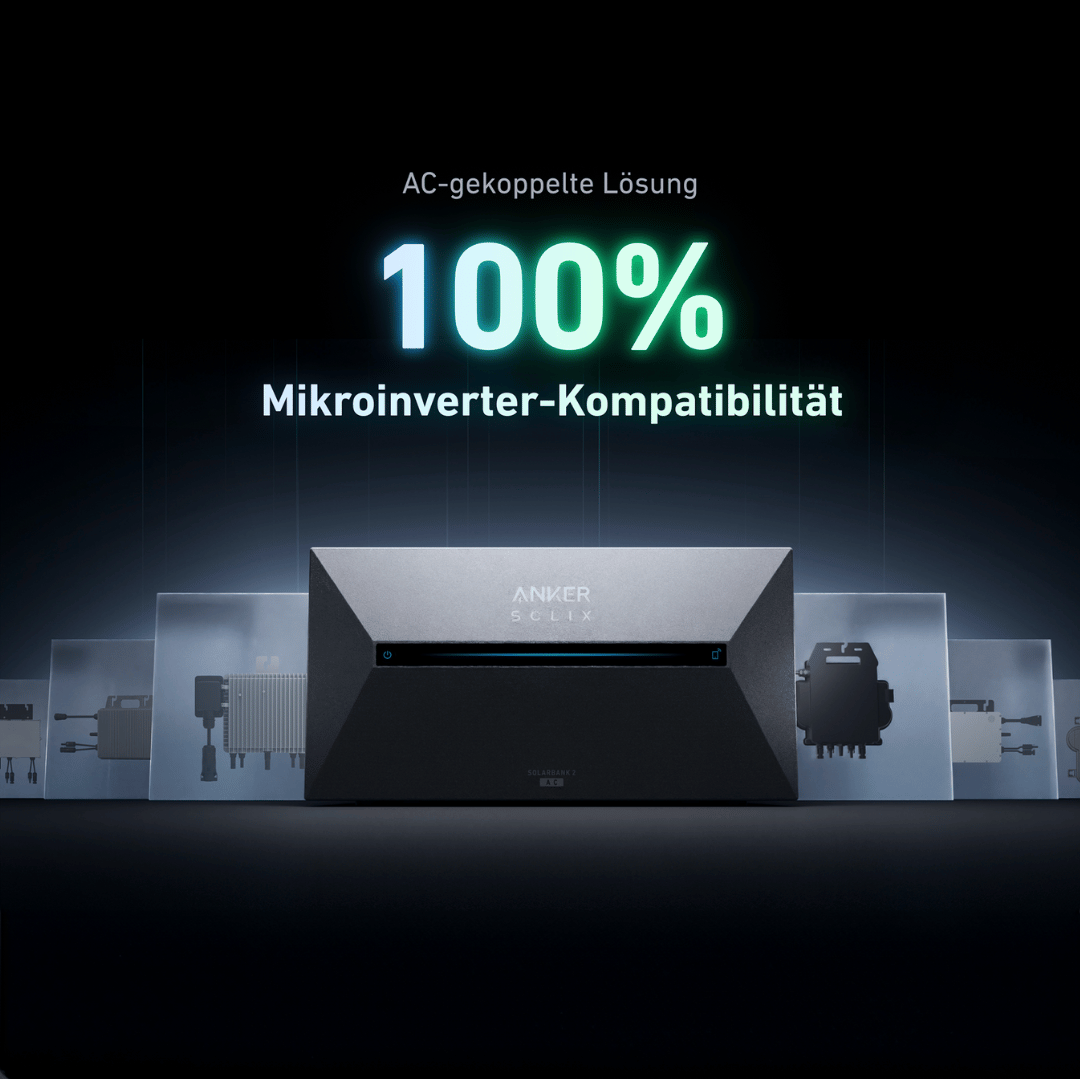 Anker SOLIX Solarbank 2 AC - Solaranlage mit Speicher - 1,6 kWh