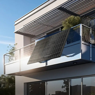 solago Balkonkraftwerk 800W Glas-Glas bifazial - Komplettset Gitterbalkon (drosselbar) Review solago Balkonkraftwerk 800W Glas-Glas bifazial - Komplettset Gitterbalkon (drosselbar) Review