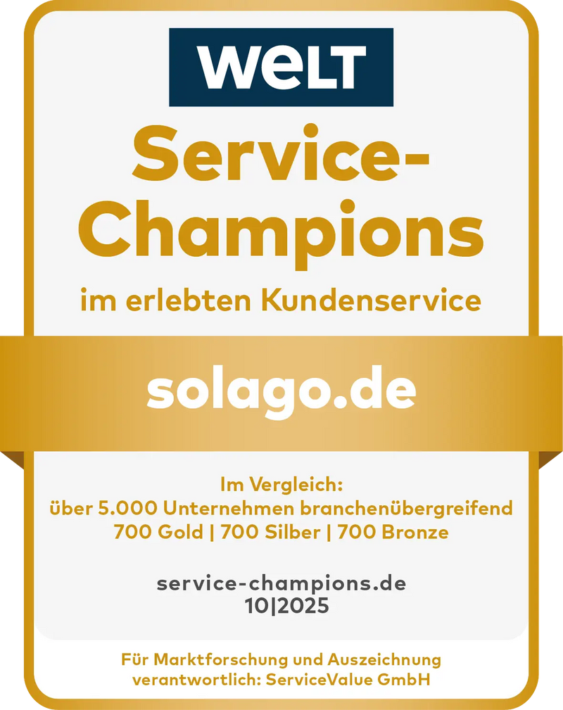 WELT Service-Champions Auszeichnung