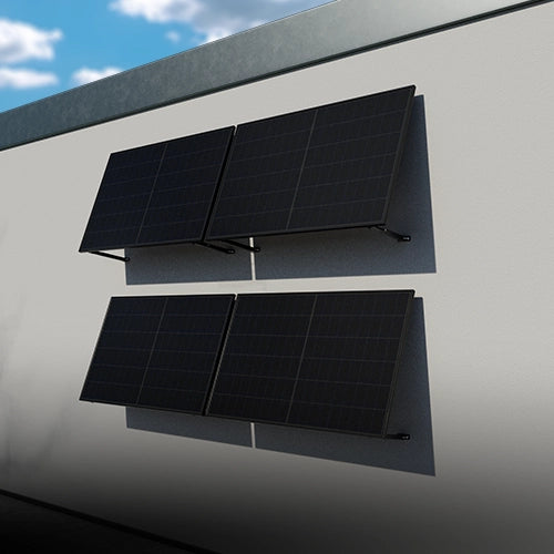 Balkonkraftwerk Wand