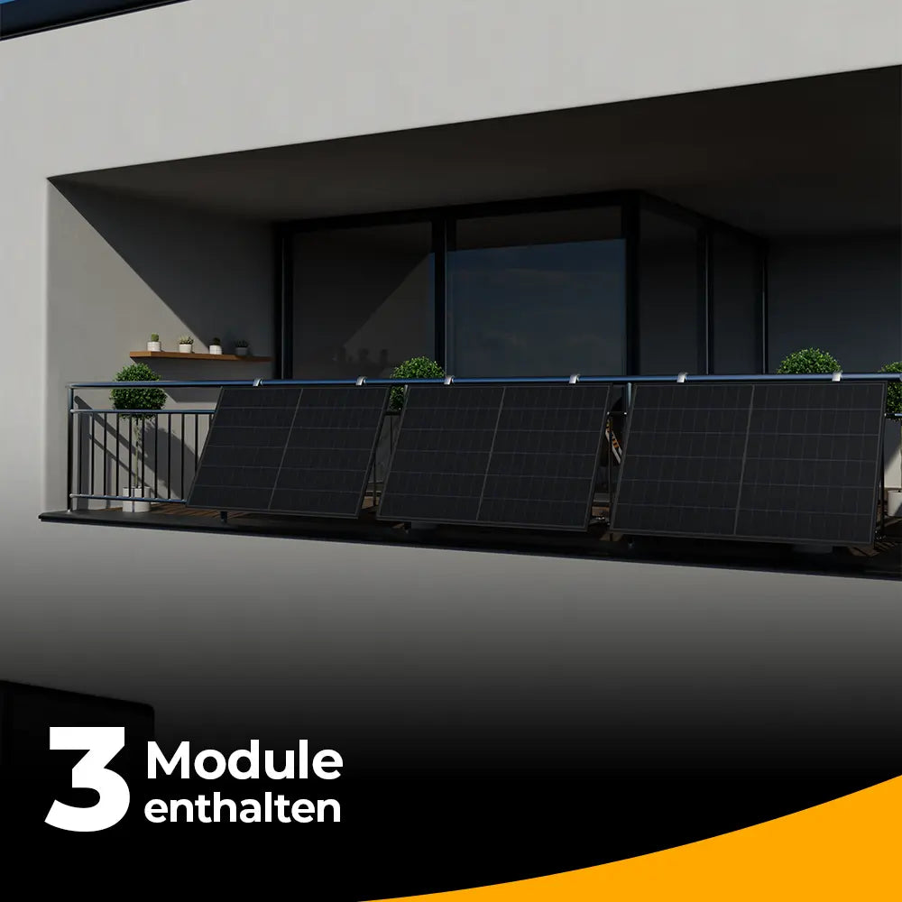 Solarmodul für den Balkon – 1500 Watt
