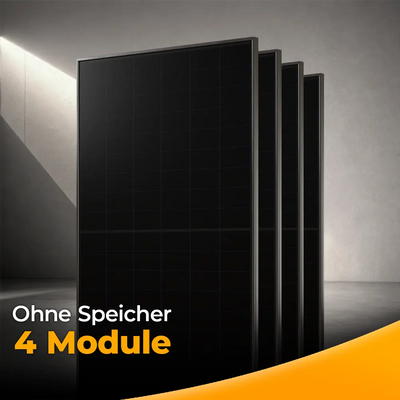 Balkonkraftwerk 2000 Watt – Komplettset Glas-Glas
