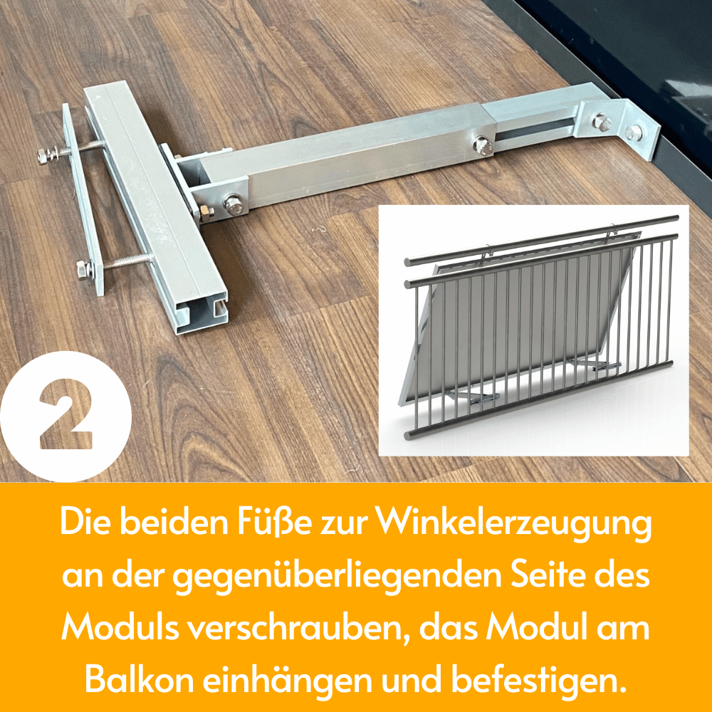 Balkonkraftwerk 400W Komplettset für Balkon Verivox Angebot - solago
