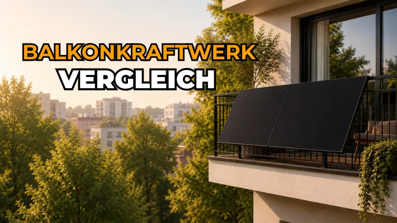 Vier Balkonkraftwerke im Vergleich 2026: Welches Set passt zu dir?