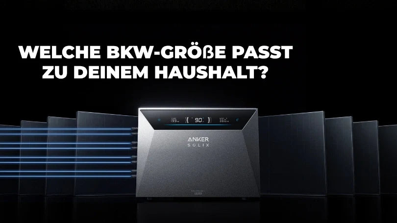 Balkonkraftwerk Größe ermitteln