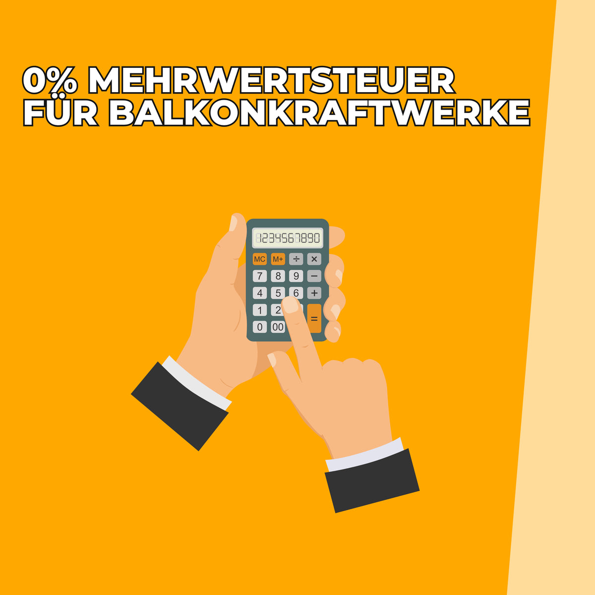 Mehrwertsteuer für Balkonkraftwerke