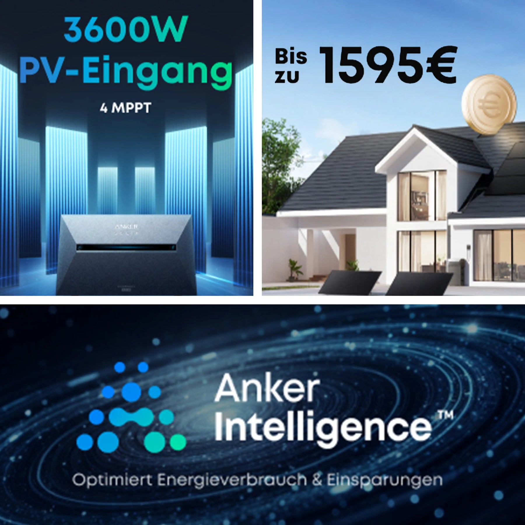 Solarbank Anker Solarbank 3 E2700 Pro - Speicher für Balkonkraftwerk
