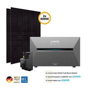 Lieferung für Balkonkraftwerk mit Speicher Anker 3 Pro