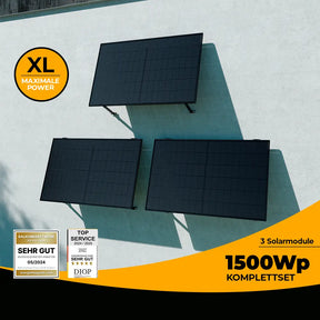 Balkonkraftwerk Wand 1500W - solago