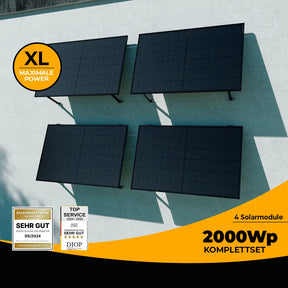 Balkonkraftwerk Wand 2000W - solago