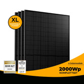 Balkonkraftwerk 2000 Watt Set - solago