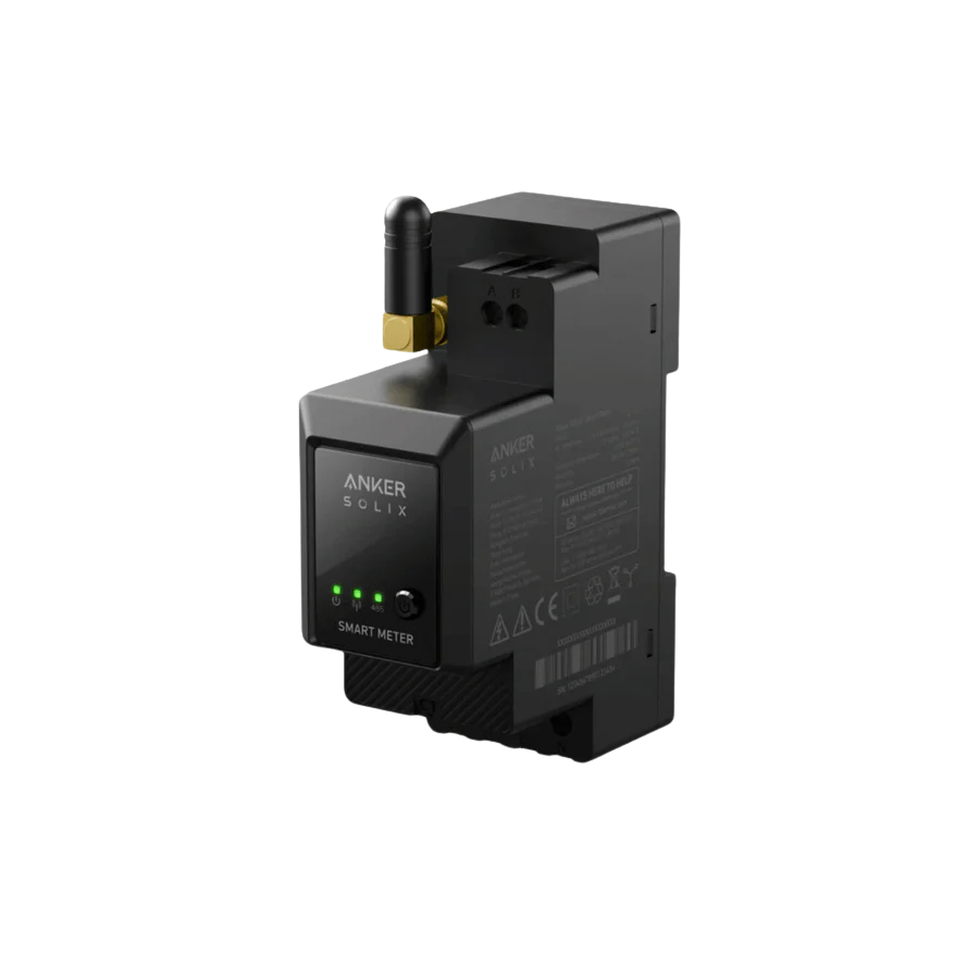 Anker SOLIX Smart Meter für präzise Energieüberwachung von Balkonkraftwerken und Solaranlagen – intelligente Verbrauchssteuerung – erhältlich bei solago