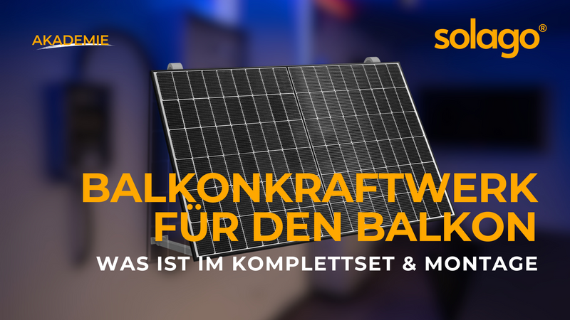 Montage am Balkon - Schritt für Schritt