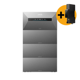 Anker SOLIX Solarbank Max AC + 3 Zusatzbatterien (28 kWh)