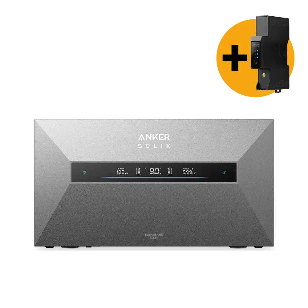 Anker SOLIX Solarbank Max AC inkl. Smart Meter + GRATIS Anker Prime Powerbank