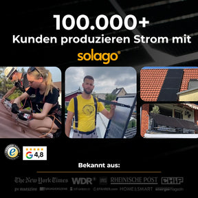 Balkonkraftwerk 1350W mit flexiblen Solarmodulen mit Speicher Anker SOLIX 4 Pro - Set