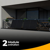 Solago Balkonkraftwerk 1000 Watt/800 Watt Gitterbalkon