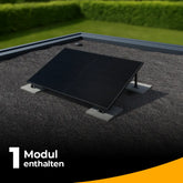 Balkonkraftwerk Flachdach mit 500W – solago