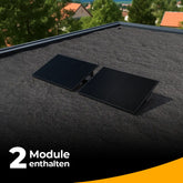 Solago Balkonkraftwerk 1000 Watt/800 Watt Flachdach/Boden
