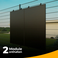 solago coverbild Stabgitterzaun mit 2 Modulen 