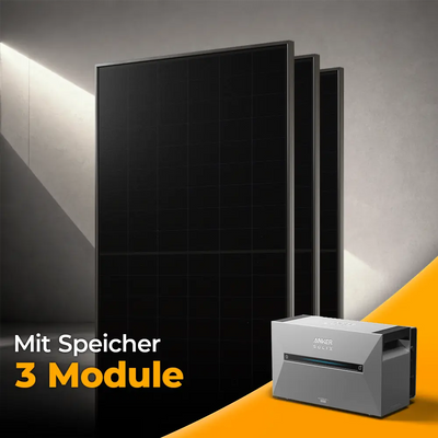 Balkonkraftwerk 1500W mit Speicher Anker SOLIX 3 Pro – Set