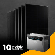 Produktbild - Solarkraftwerk 5000W mit Speicher Anker SOLIX 4 Pro - Set