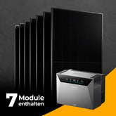 Produktbild - Solarkraftwerk 3500W mit Speicher Anker SOLIX 4 Pro - Set