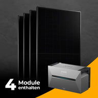 Balkonkraftwerk mit 2000W mit Speicher ohne Halterung