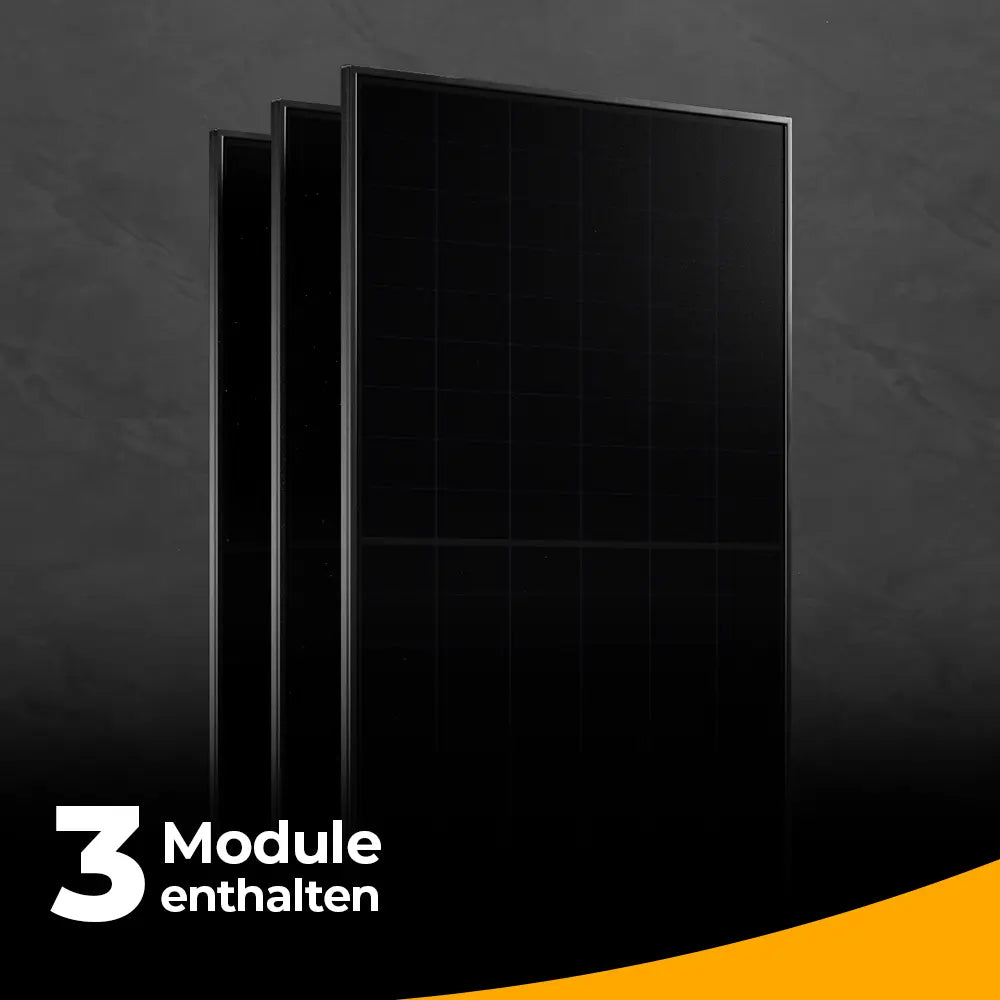 Balkonkraftwerk mit 1500W ohne Halterung