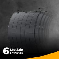 Coverbild - Balkonkraftwerk 1350W Flexmodul ohne Speicher - Komplettset