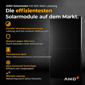 Balkonkraftwerk mit Anker SOLIX Solarbank 4 Pro 2000W Glas-Glas bifazial - Komplettset Flachdach / Boden